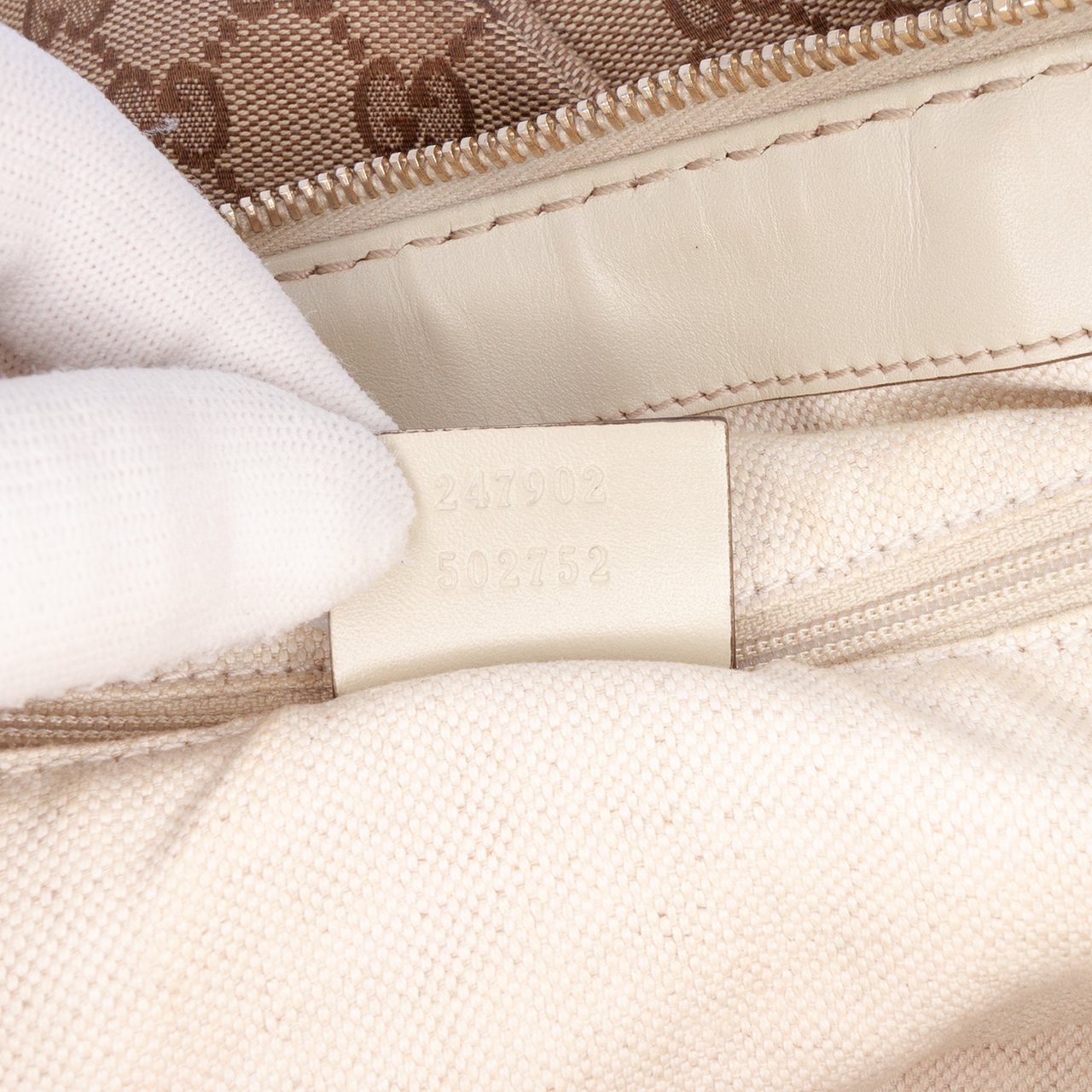 Gucci GG Canvas Sukey Satchel Bruin