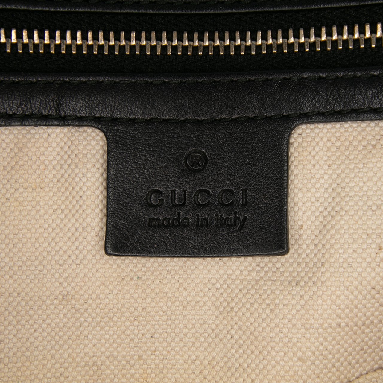 Gucci Large Microguccissima Nice Dome Satchel Zwart