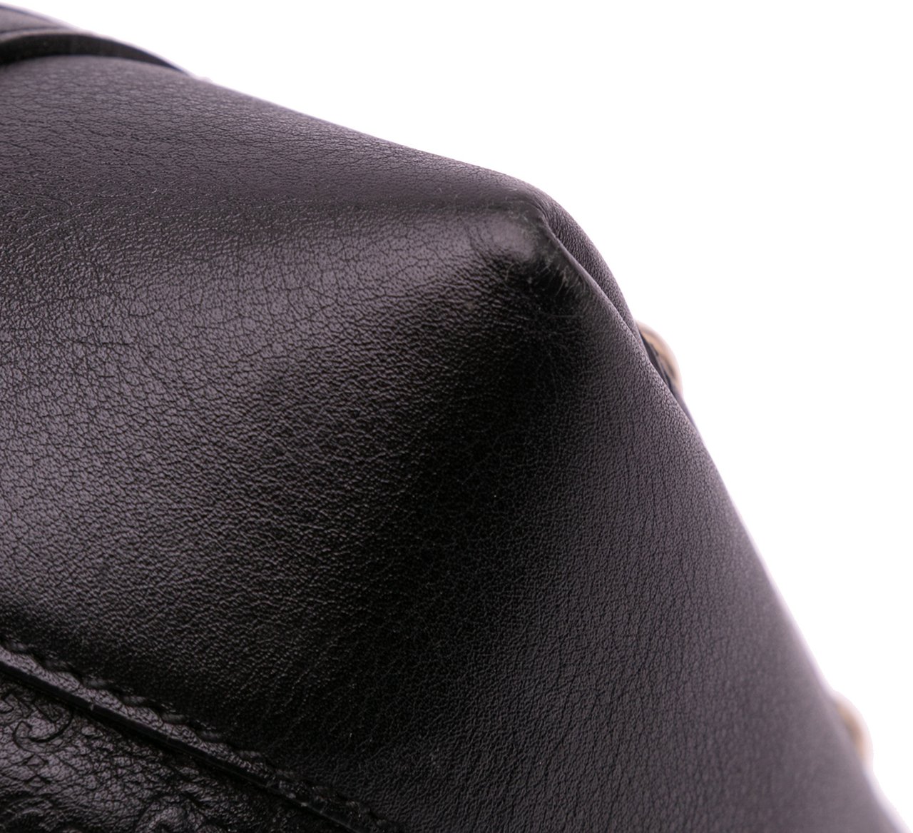 Gucci Large Microguccissima Nice Dome Satchel Zwart