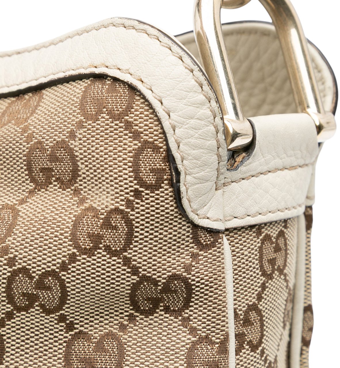 Gucci GG Canvas Bamboo Diana Satchel Bruin