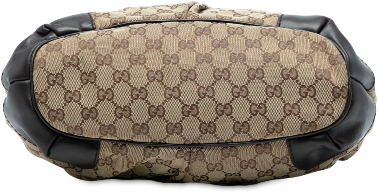 Gucci GG Canvas Sukey Satchel Bruin