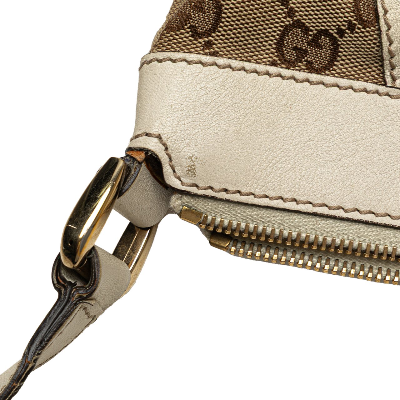 Gucci GG Canvas Abbey D Ring Crossbody Bruin