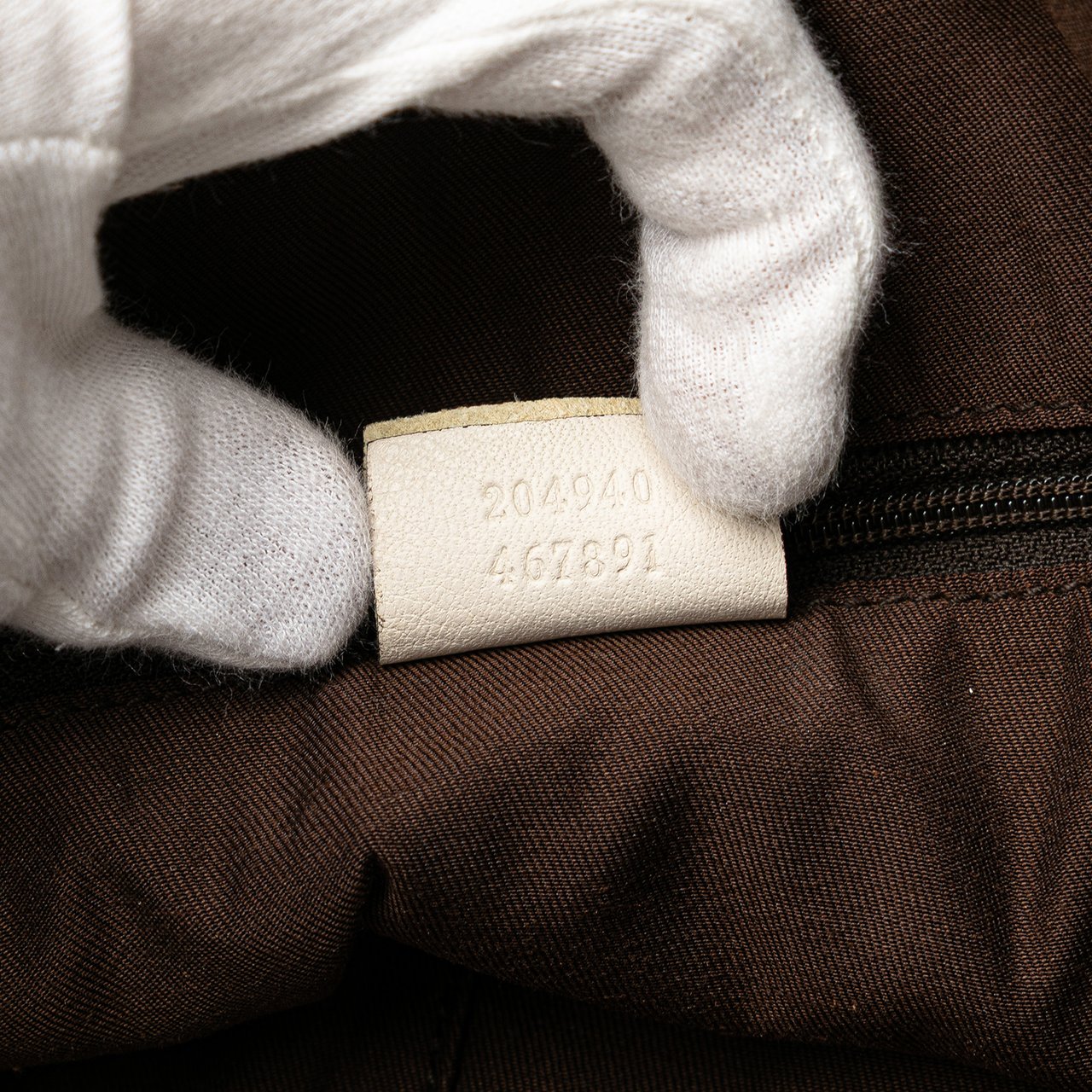 Gucci GG Canvas Abbey D Ring Crossbody Bruin
