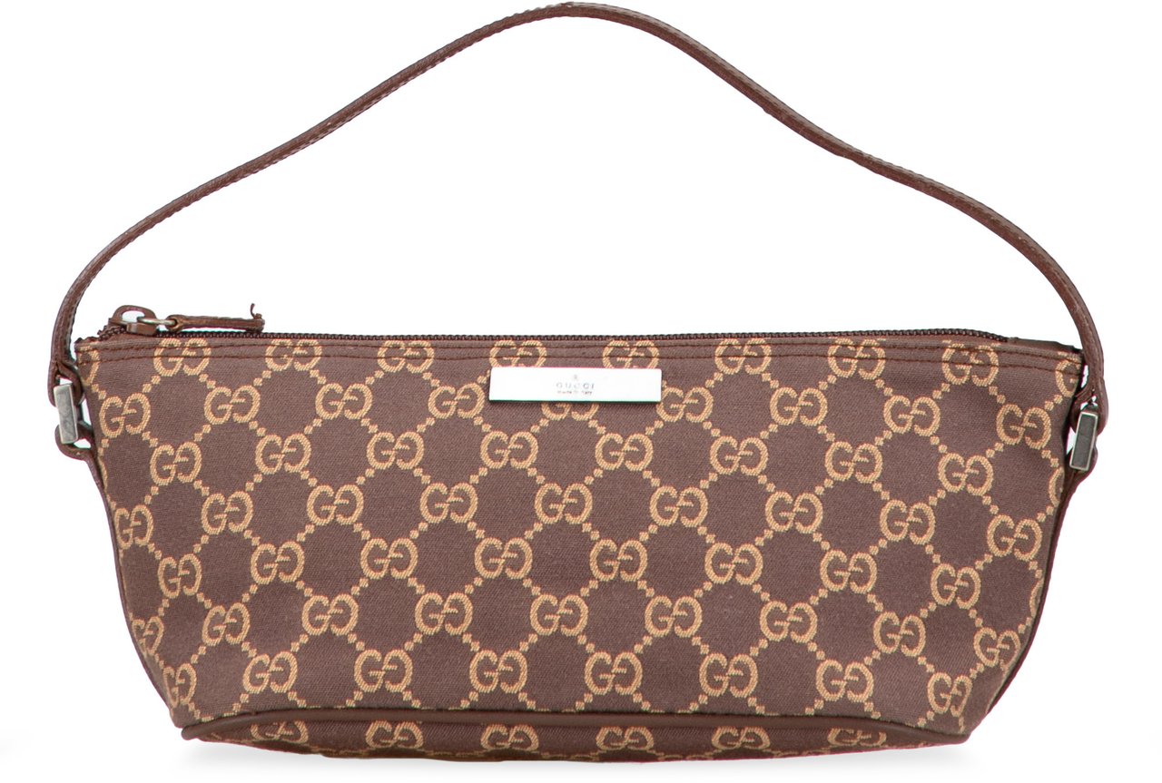Gucci GG Canvas Boat Bruin