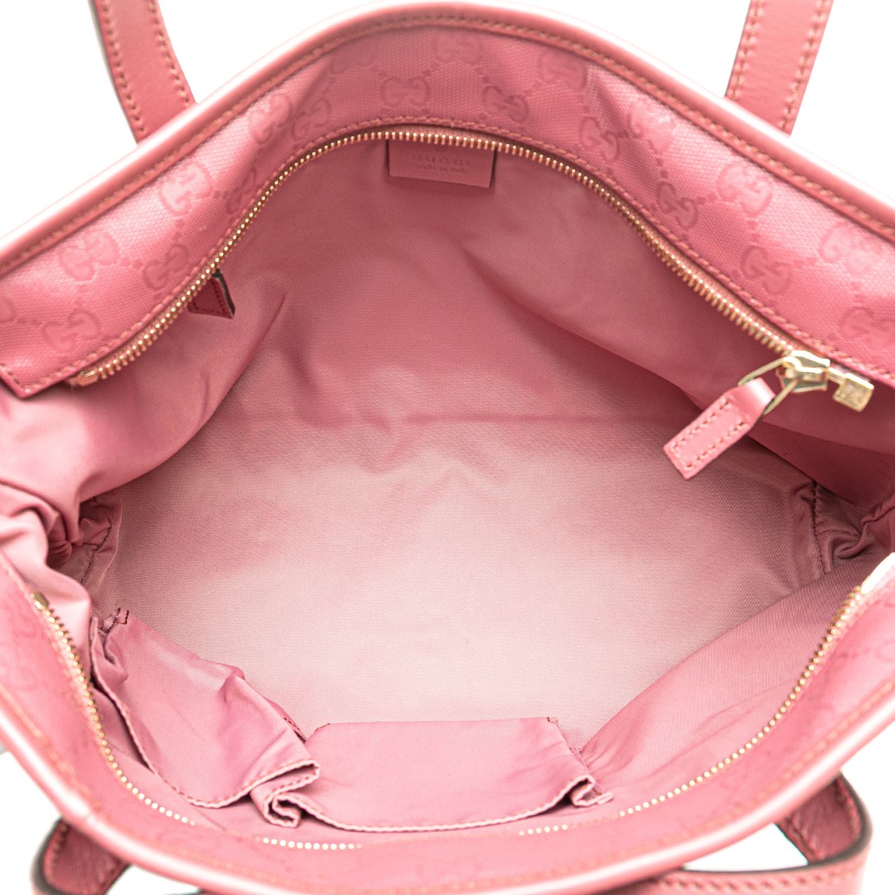 Gucci Small GG Imprime Joy Tote Roze