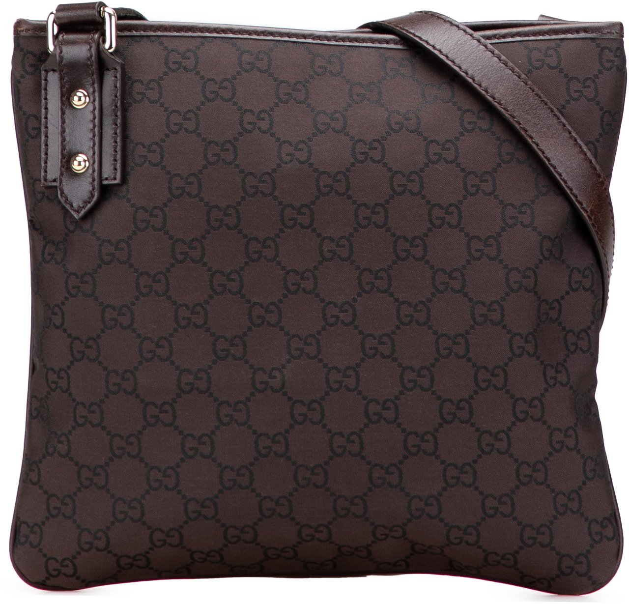 Gucci GG Canvas Crossbody Bruin