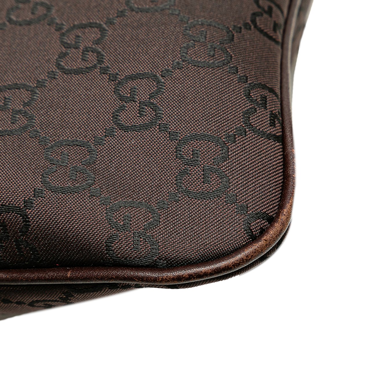 Gucci GG Canvas Crossbody Bruin