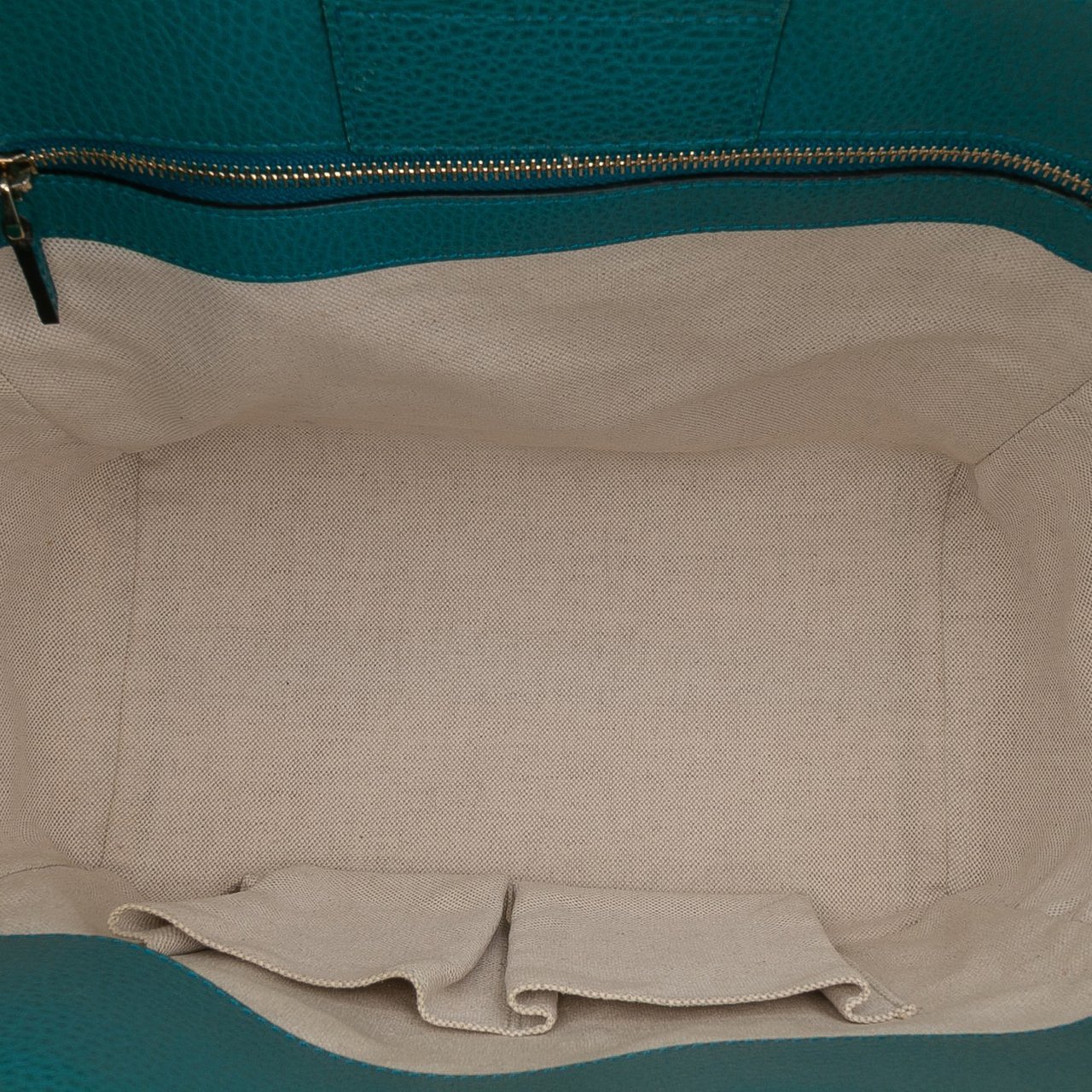 Gucci Medium Leather Swing Tote Blauw