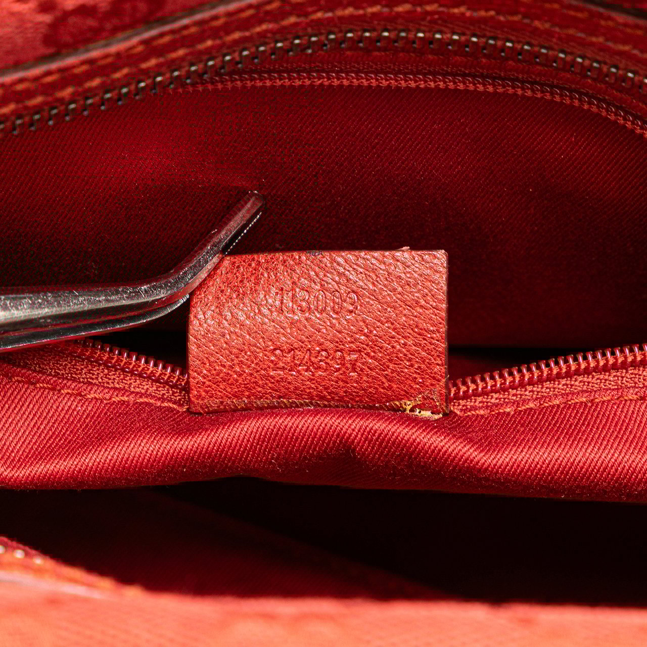 Gucci GG Canvas Boston Bag Rood