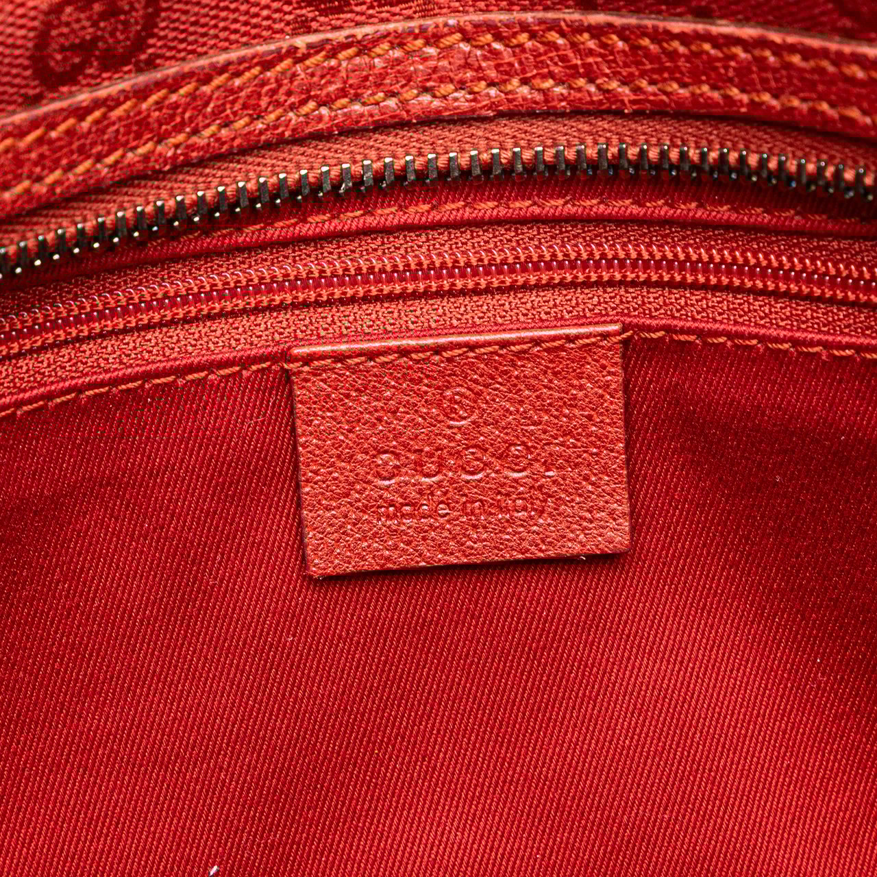Gucci GG Canvas Boston Bag Rood