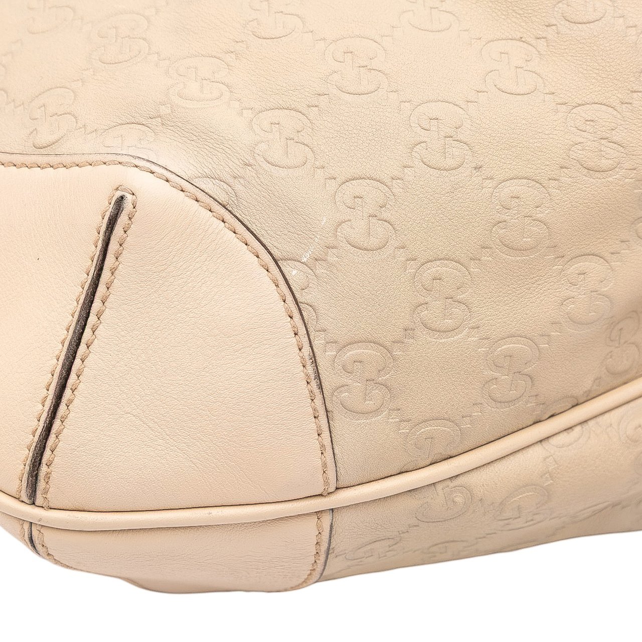 Gucci Bamboo Guccissima Peggy Satchel Bruin