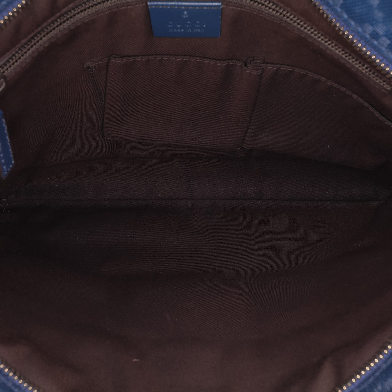 Gucci Diamante Leather Hilary Lux Crossbody Blauw