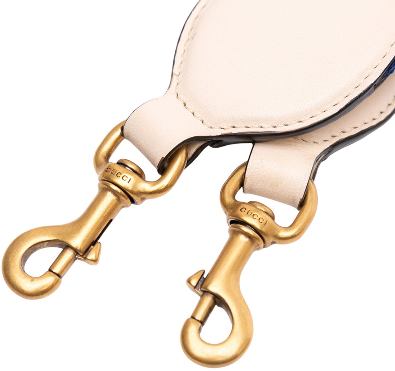 Gucci GG Marmont Matelasse Leather Bucket Bag Wit