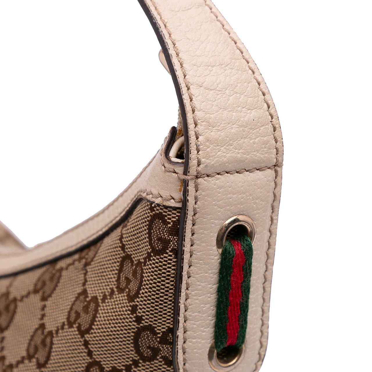 Gucci Large GG Canvas Princy Hobo Bruin