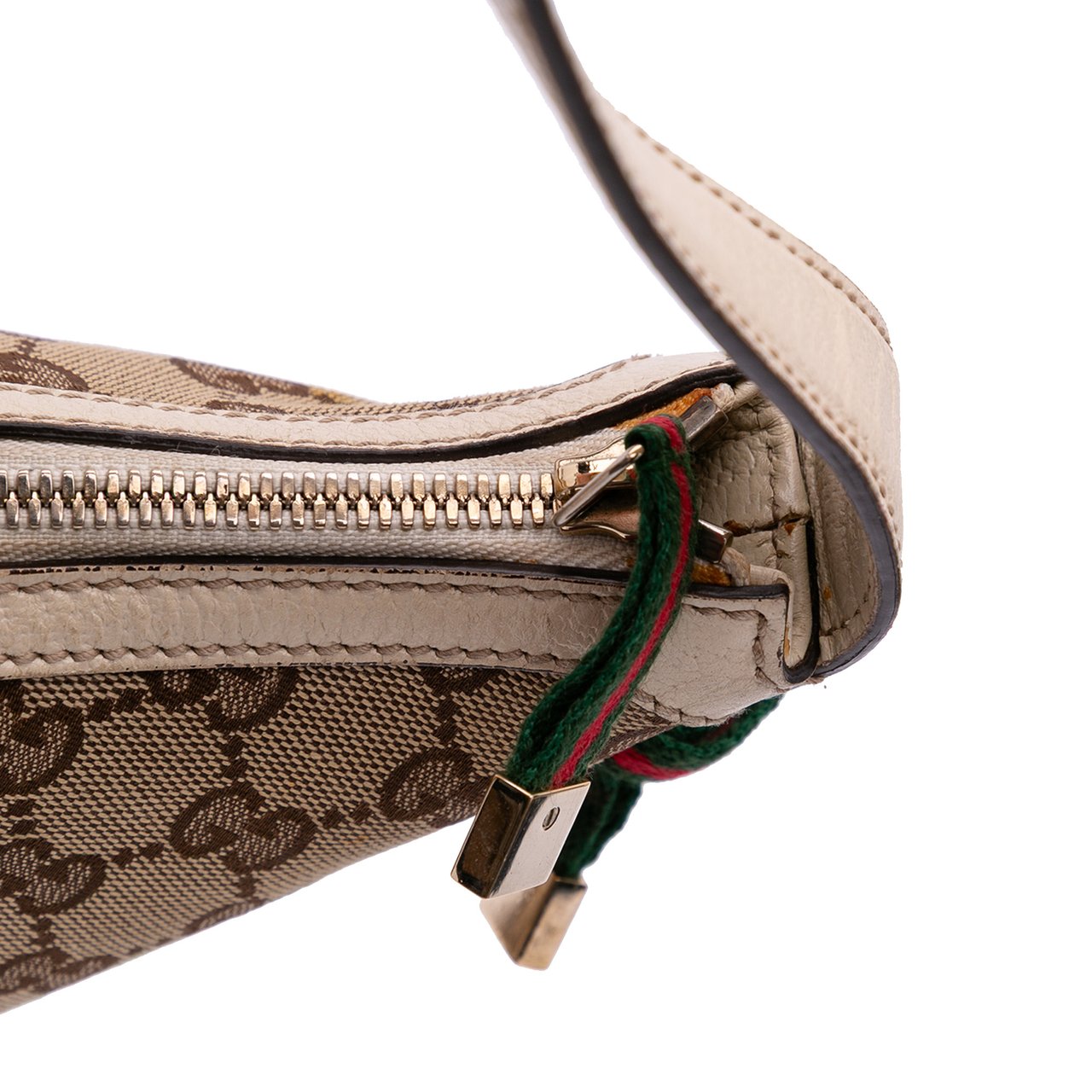 Gucci Large GG Canvas Princy Hobo Bruin