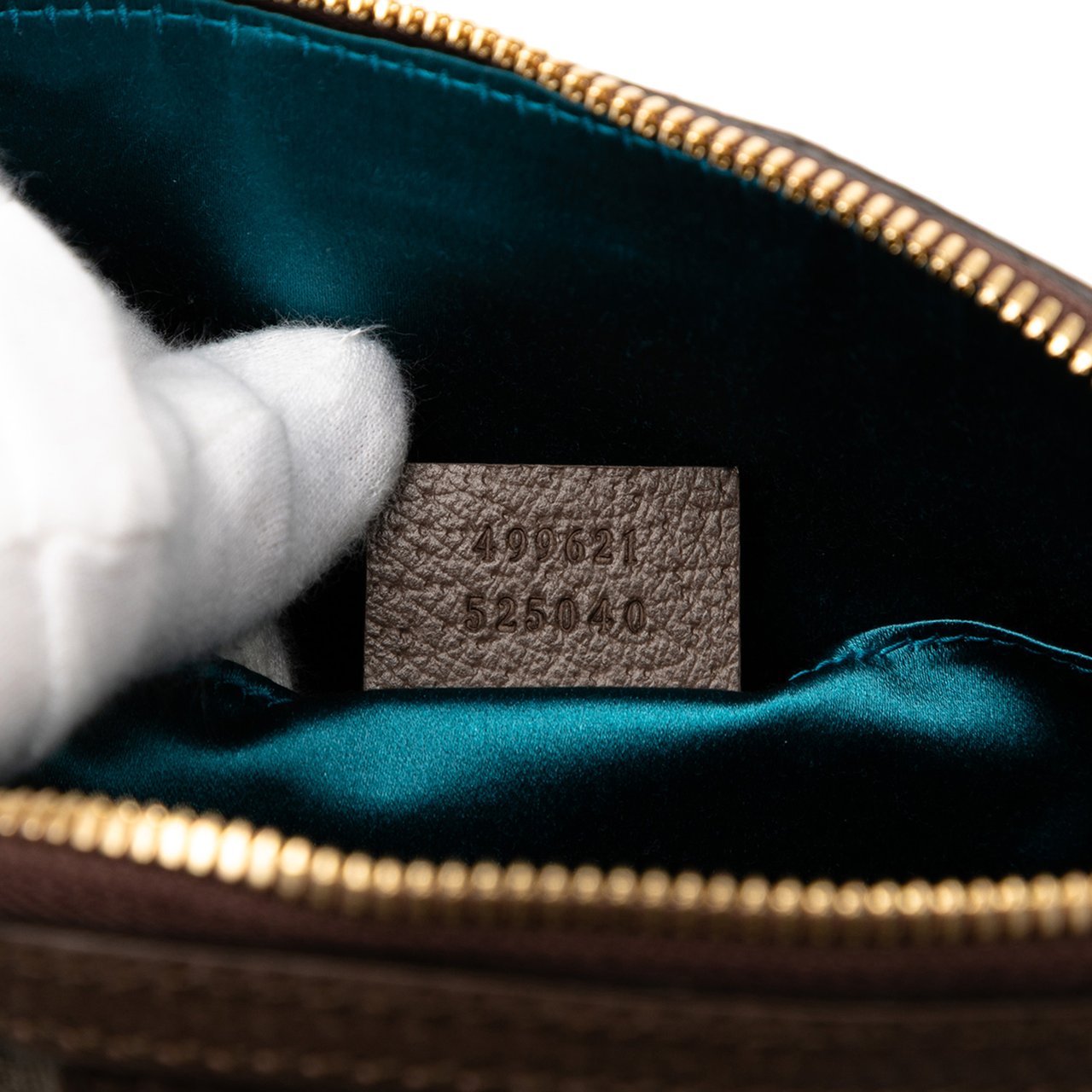 Gucci Small GG Supreme Ophidia Dome Crossbody Bruin