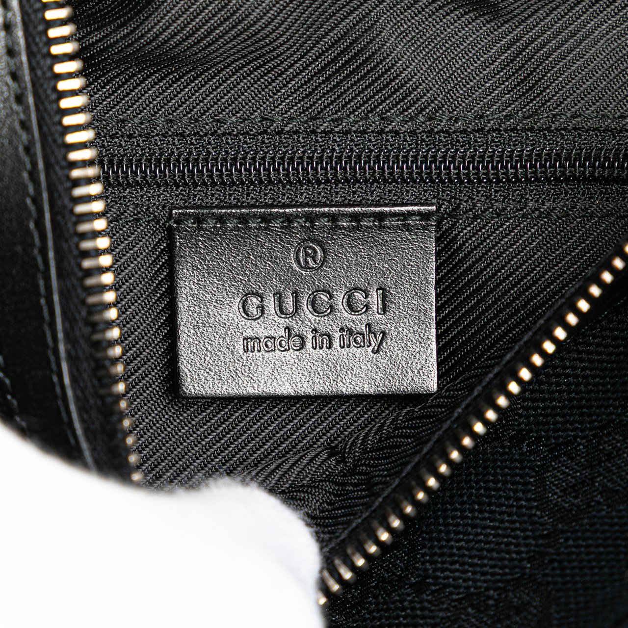 Gucci GG Canvas Shoulder Bag Blauw