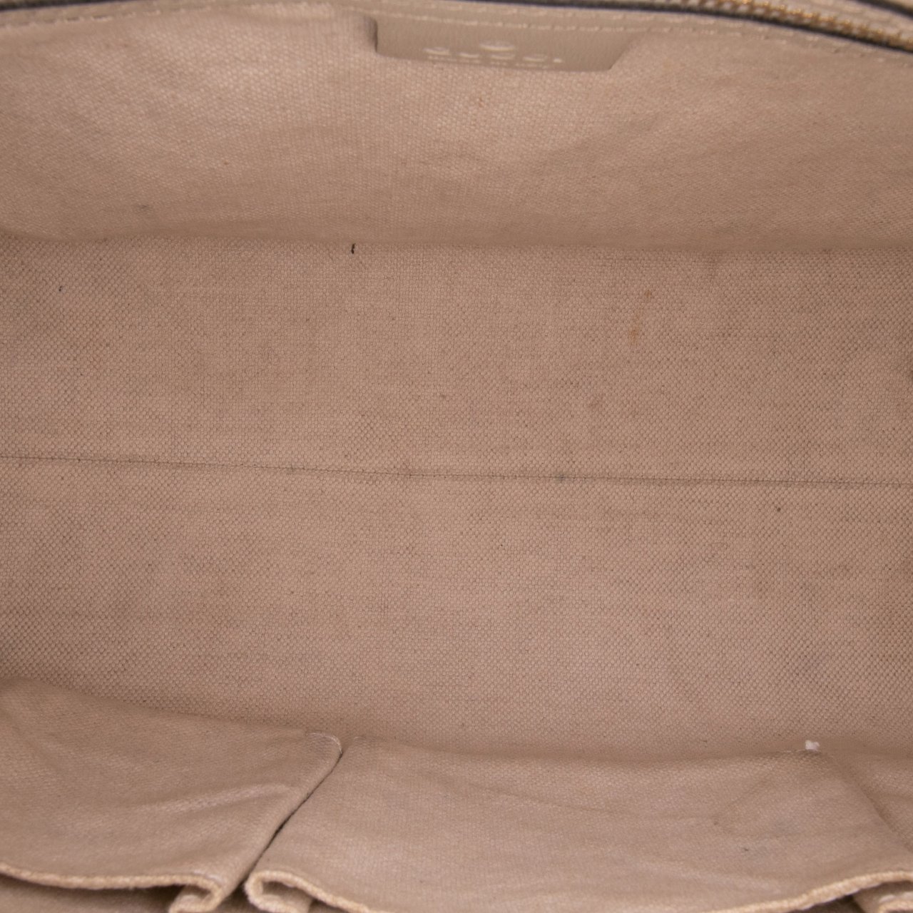 Gucci Small GG Canvas Web Mayfair Satchel Bruin