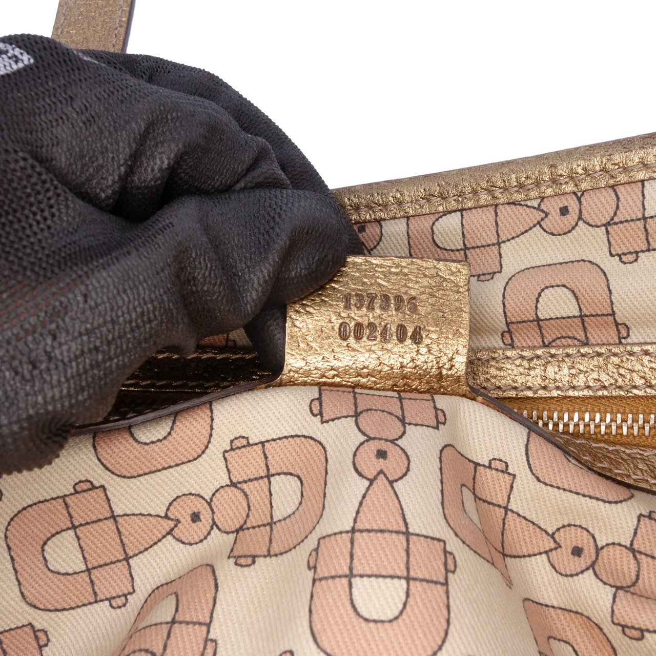 Gucci GG Canvas Jolicoeur Tote Bruin