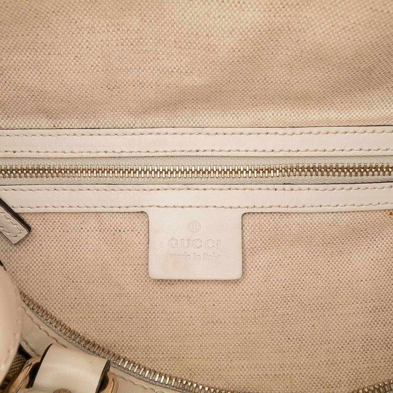 Gucci Small Diamante Canvas Joy Boston Bag Bruin