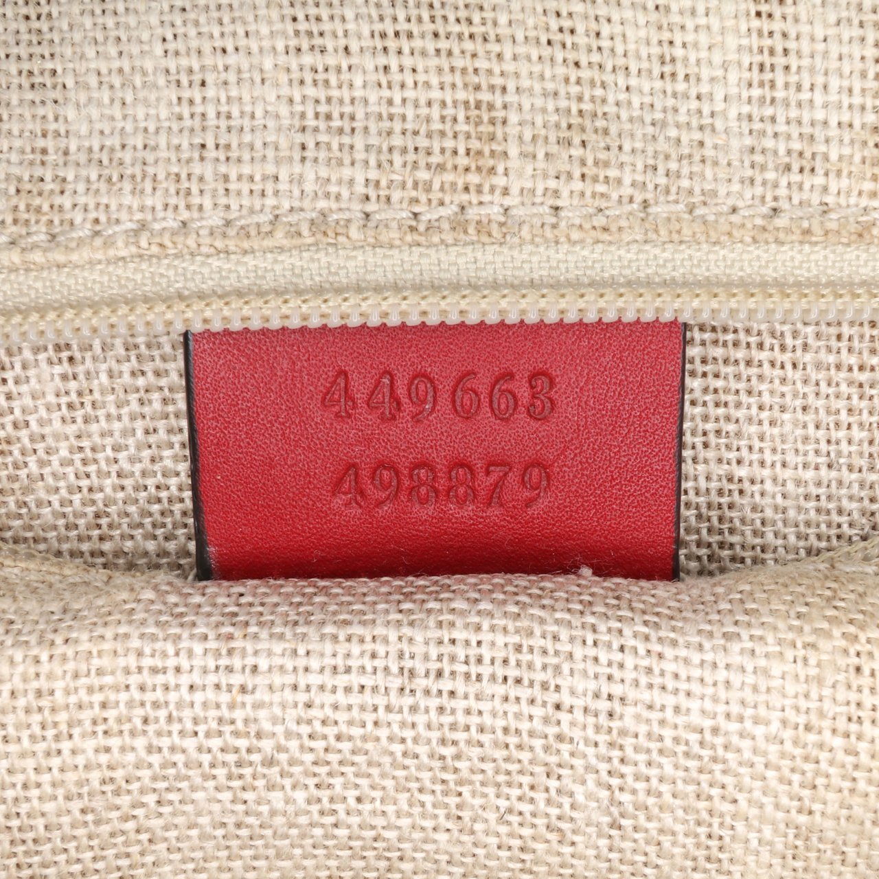 Gucci Medium Microguccissima Dome Satchel Rood
