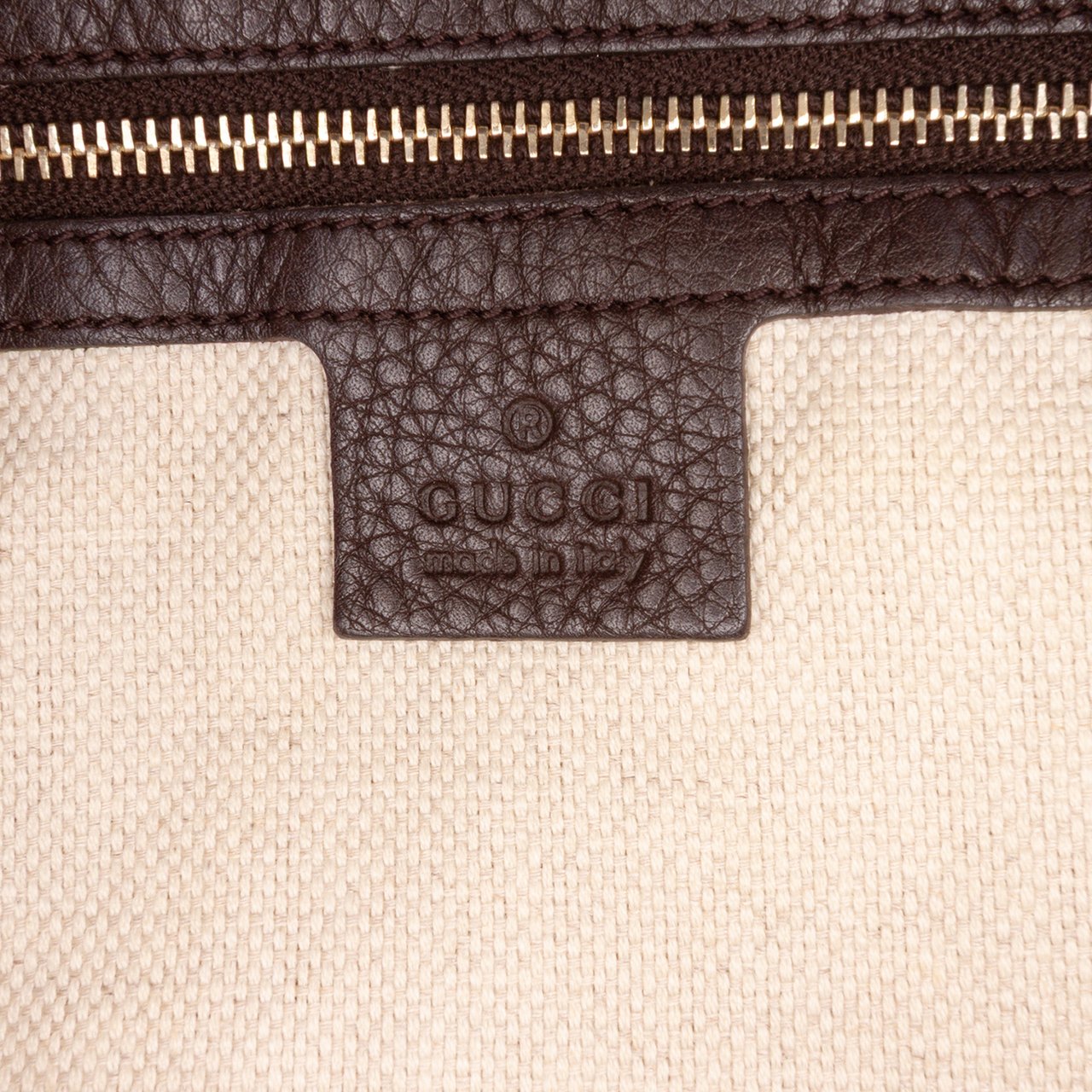Gucci GG Canvas Bamboo Diana Satchel Bruin