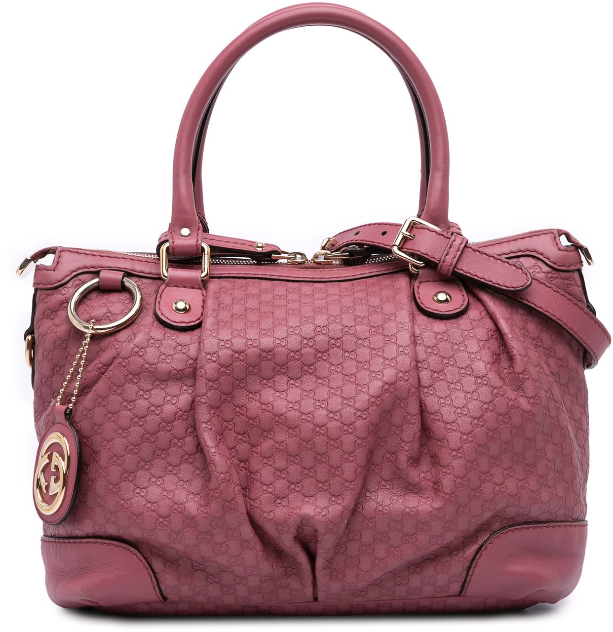 Gucci Microguccissima Sukey Satchel Roze