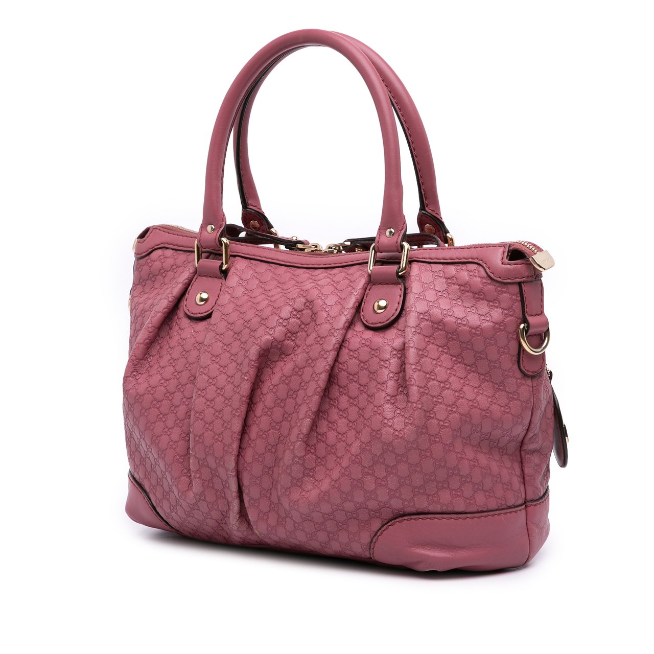Gucci Microguccissima Sukey Satchel Roze