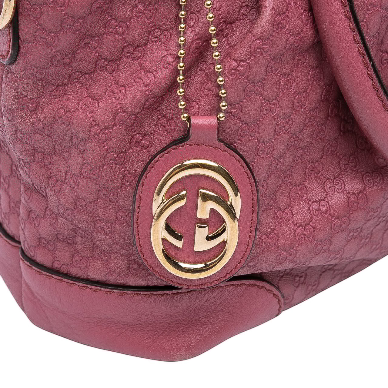 Gucci Microguccissima Sukey Satchel Roze