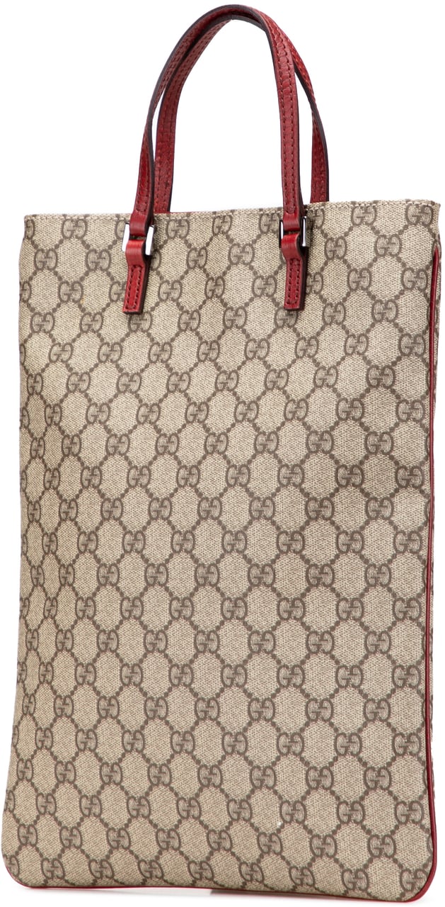 Gucci GG Supreme Tote Bruin