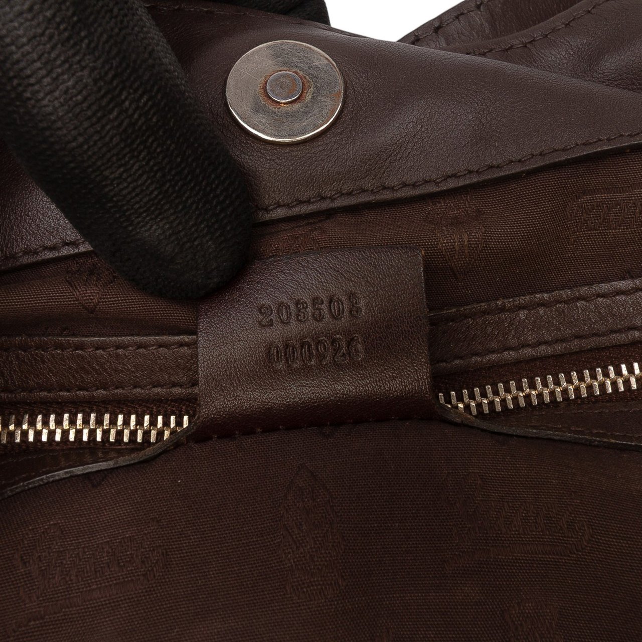 Gucci Guccissima Charlotte Crossbody Bruin