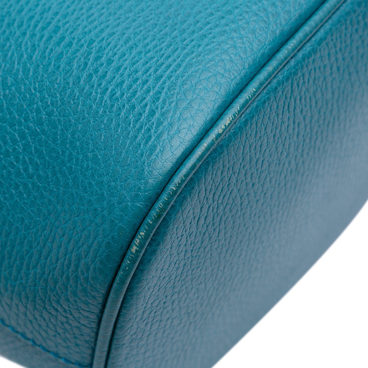 Gucci Small Dollar Calfskin GG Charm Dome Satchel Blauw