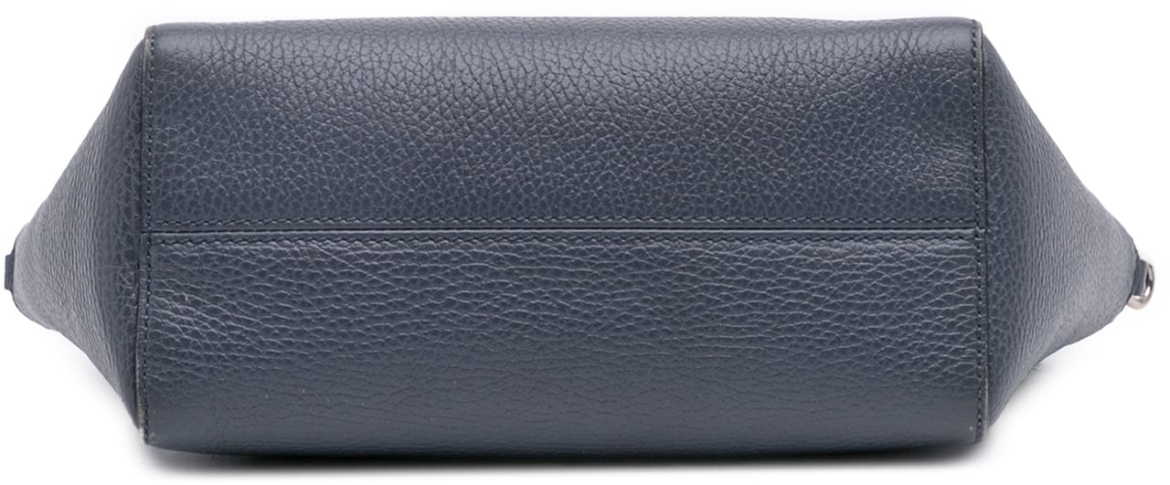 Gucci Mini Leather Swing Satchel Blauw