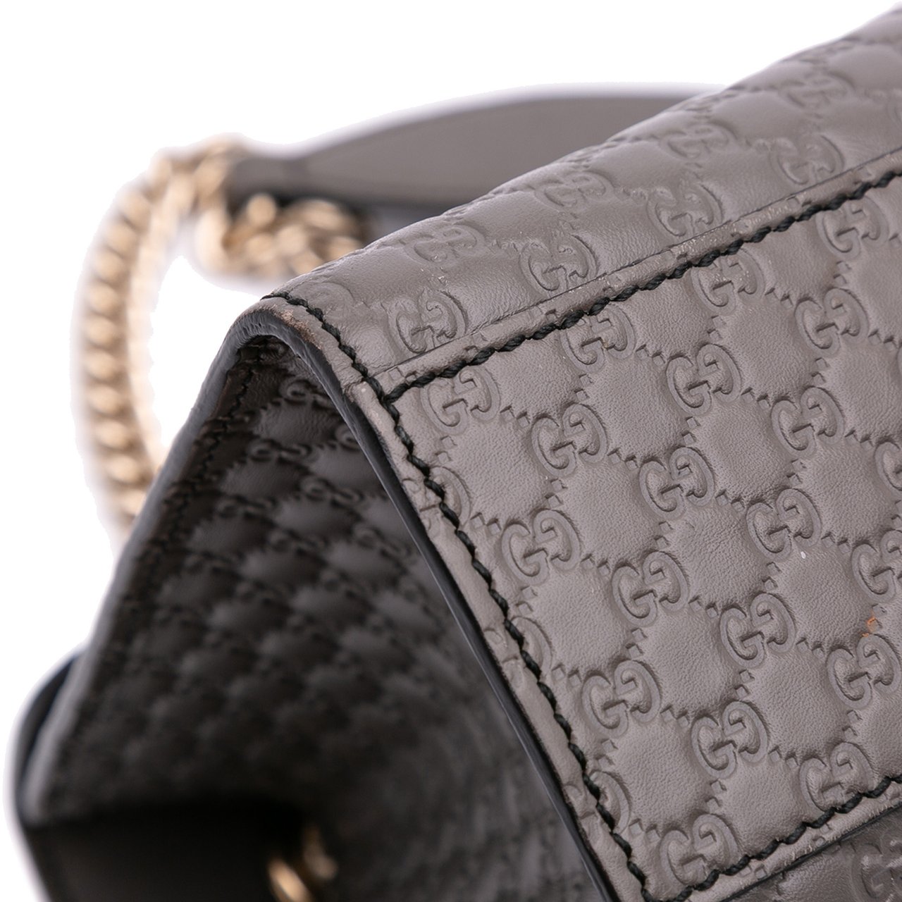 Gucci Medium Microguccissima Emily Shoulder Bag Grijs
