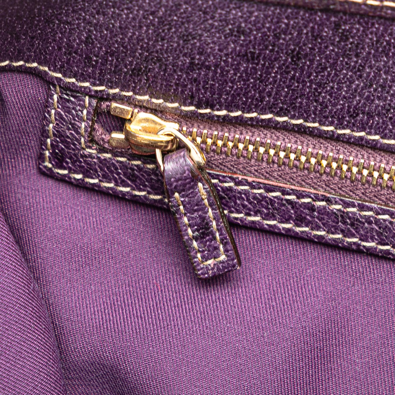 Gucci GG Canvas Jackie Piston Lock Tote Bruin