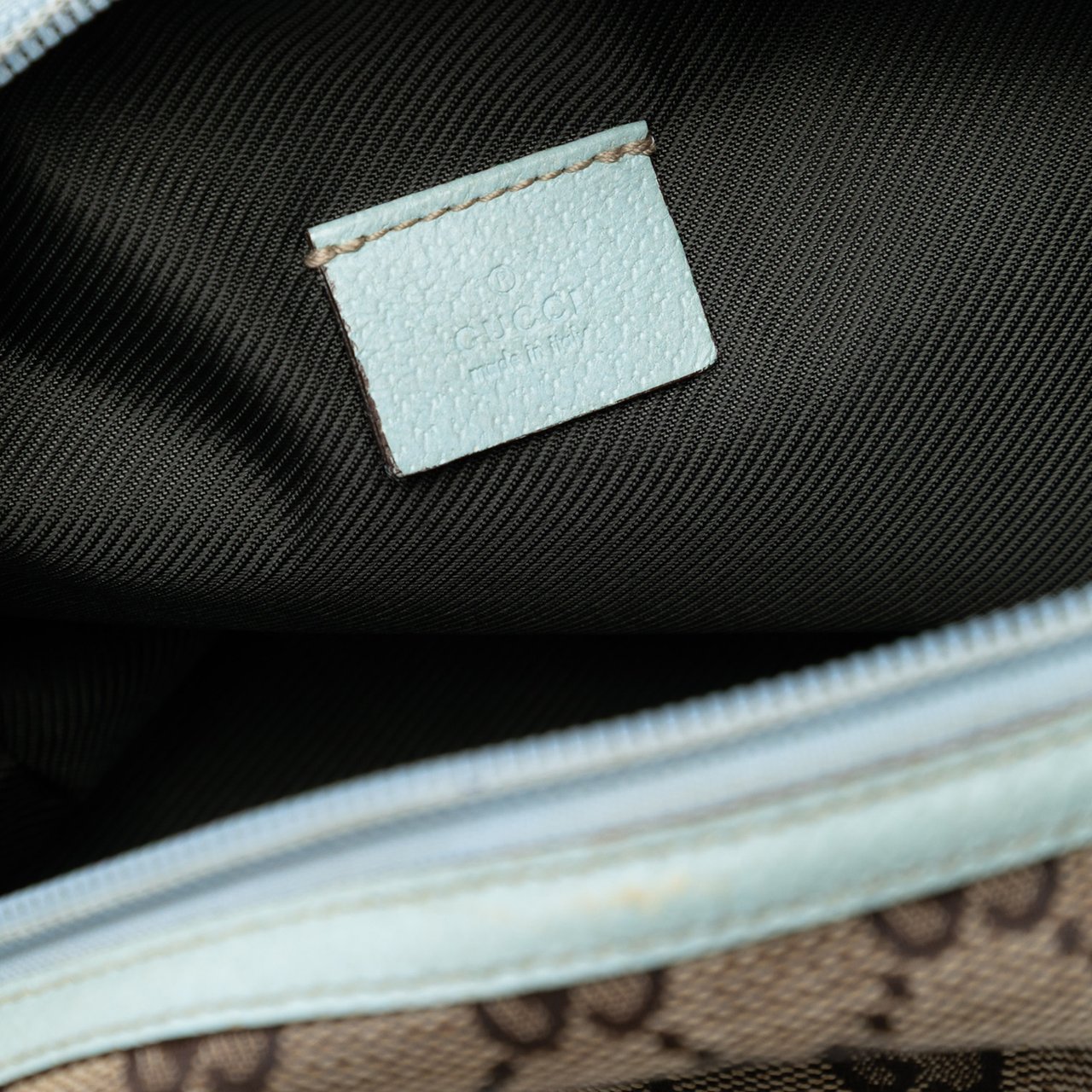 Gucci Mini GG Canvas Balthus Tofu Bag Bruin