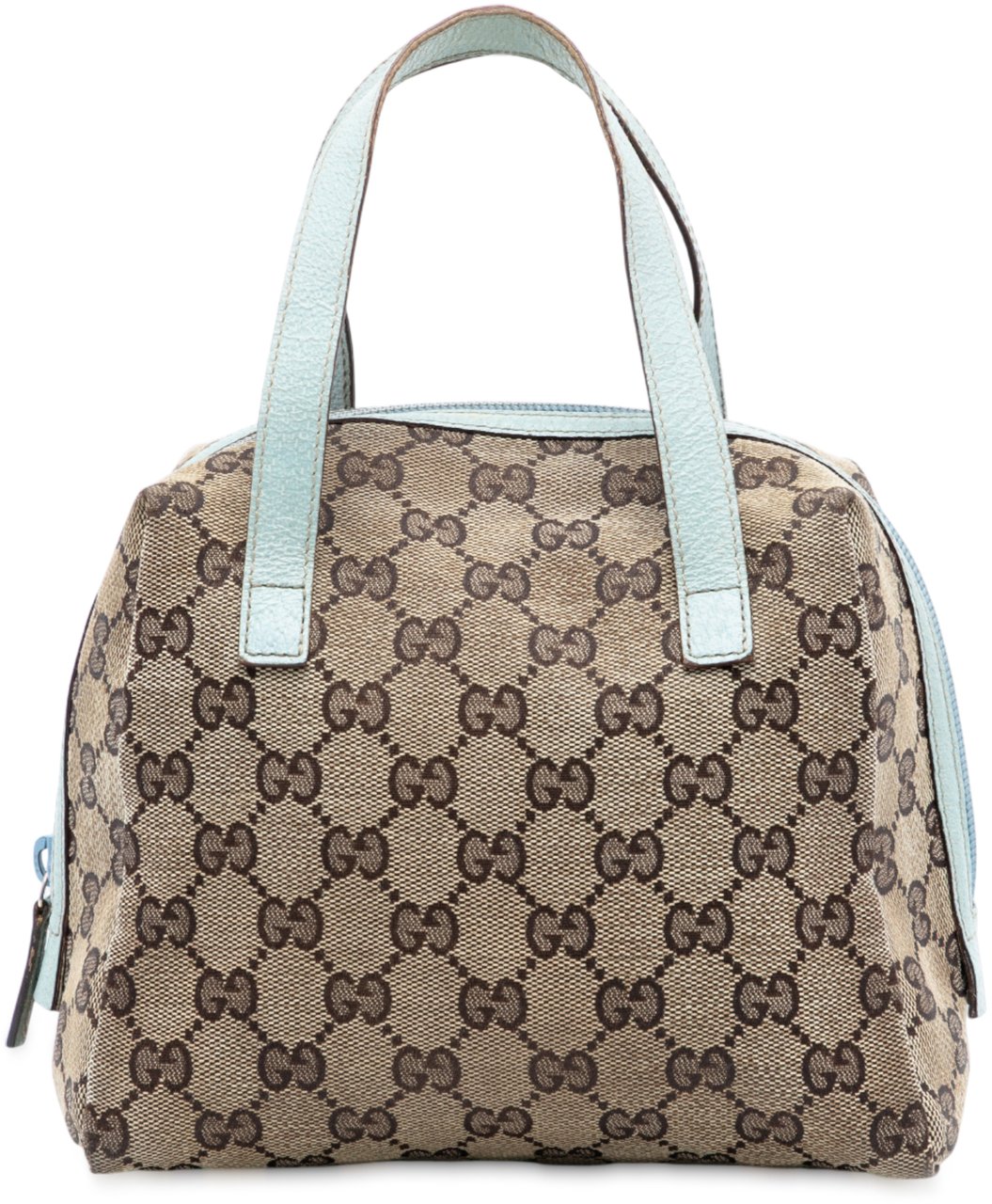 Gucci Mini GG Canvas Balthus Tofu Bag Bruin