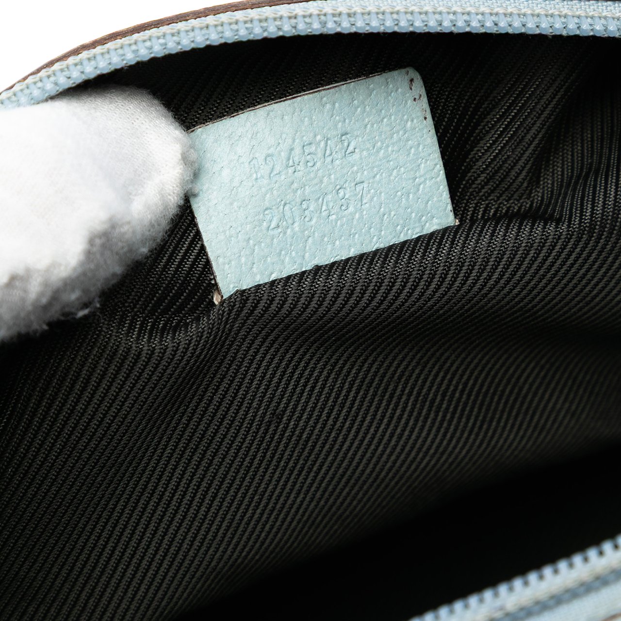 Gucci Mini GG Canvas Balthus Tofu Bag Bruin