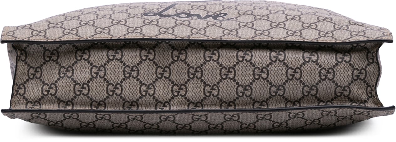 Gucci GG Supreme Blind For Love Satchel Bruin