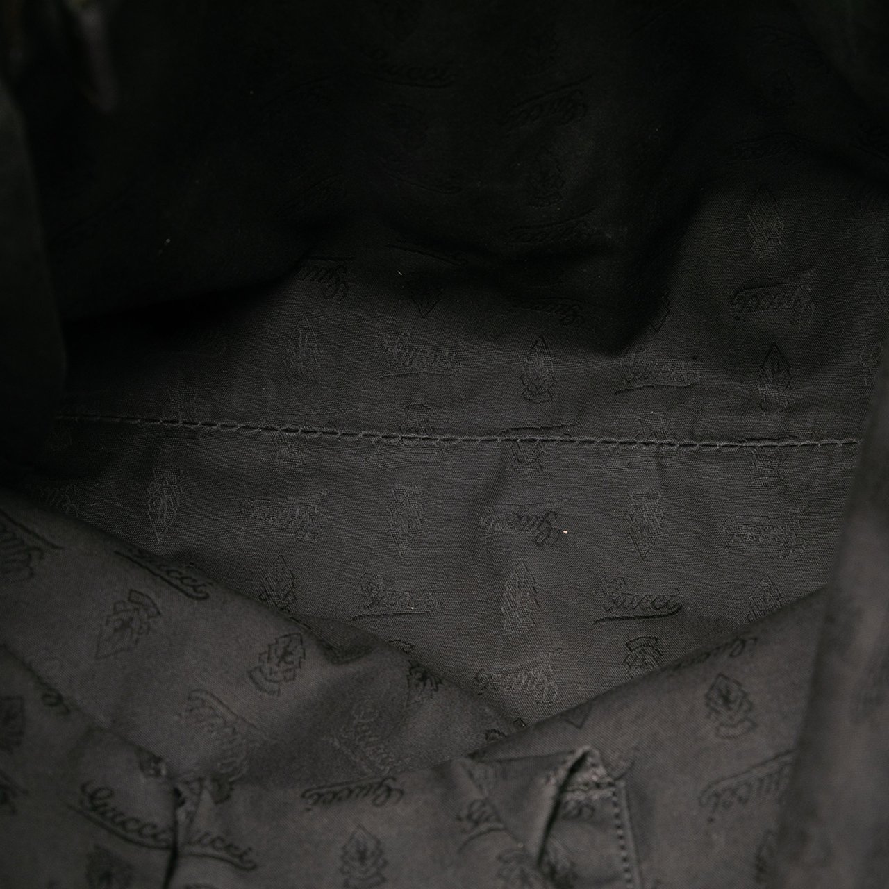 Gucci GG Canvas GG Charm Tote Bruin