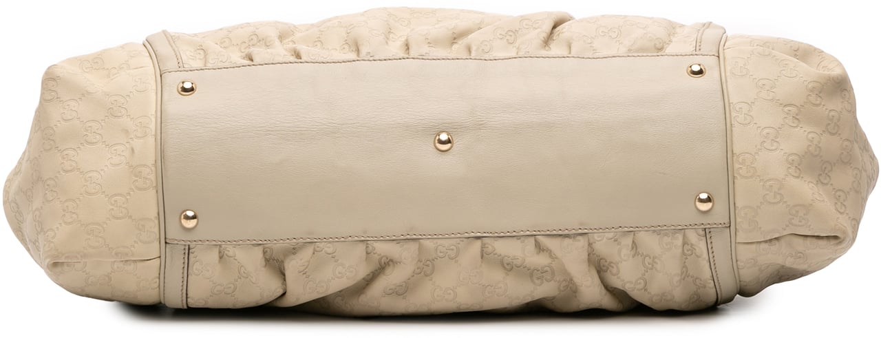 Gucci Guccissima Bamboo Dialux Tote Bruin