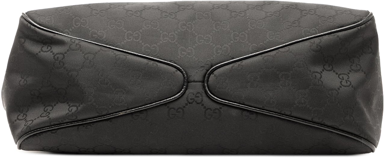 Gucci GG Nylon Colbert Shoulder Bag Zwart