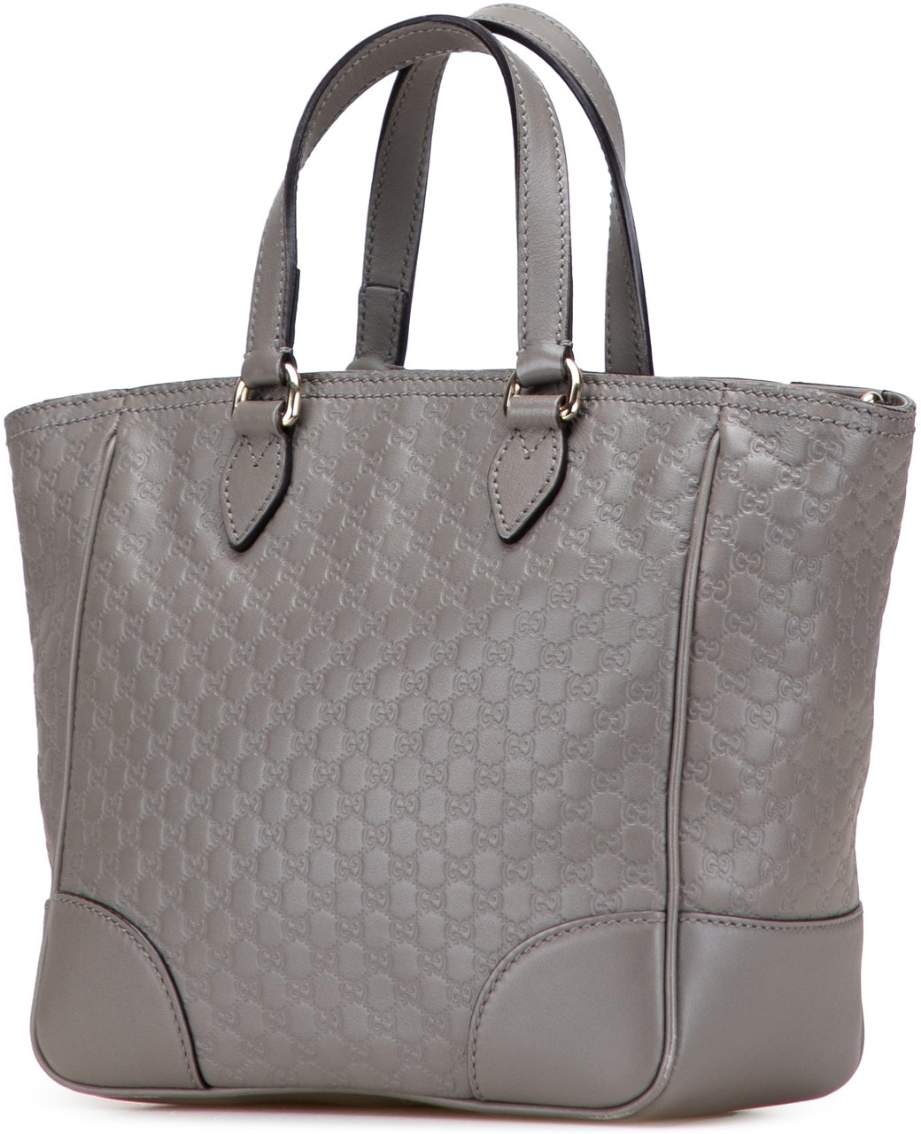 Gucci Small Microguccissima Bree Satchel Grijs