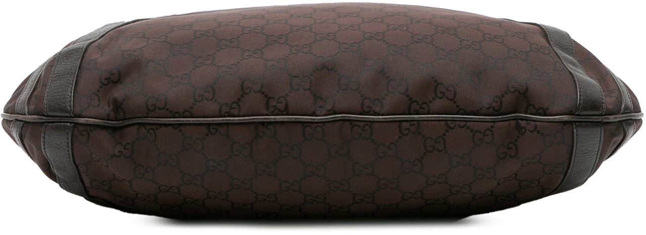 Gucci GG Canvas Abbey D Ring Convertible Satchel Bruin