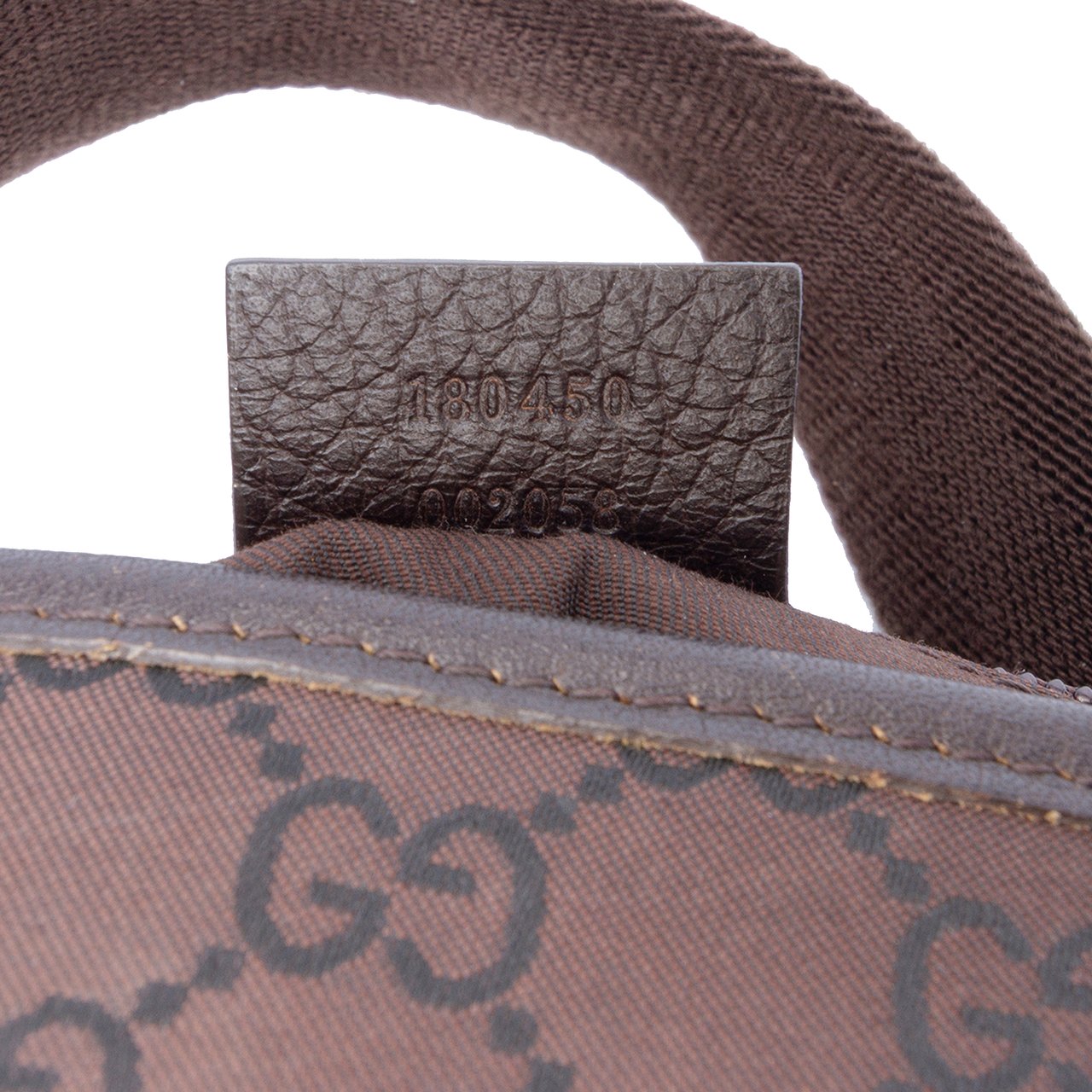 Gucci GG Canvas Tote Bruin