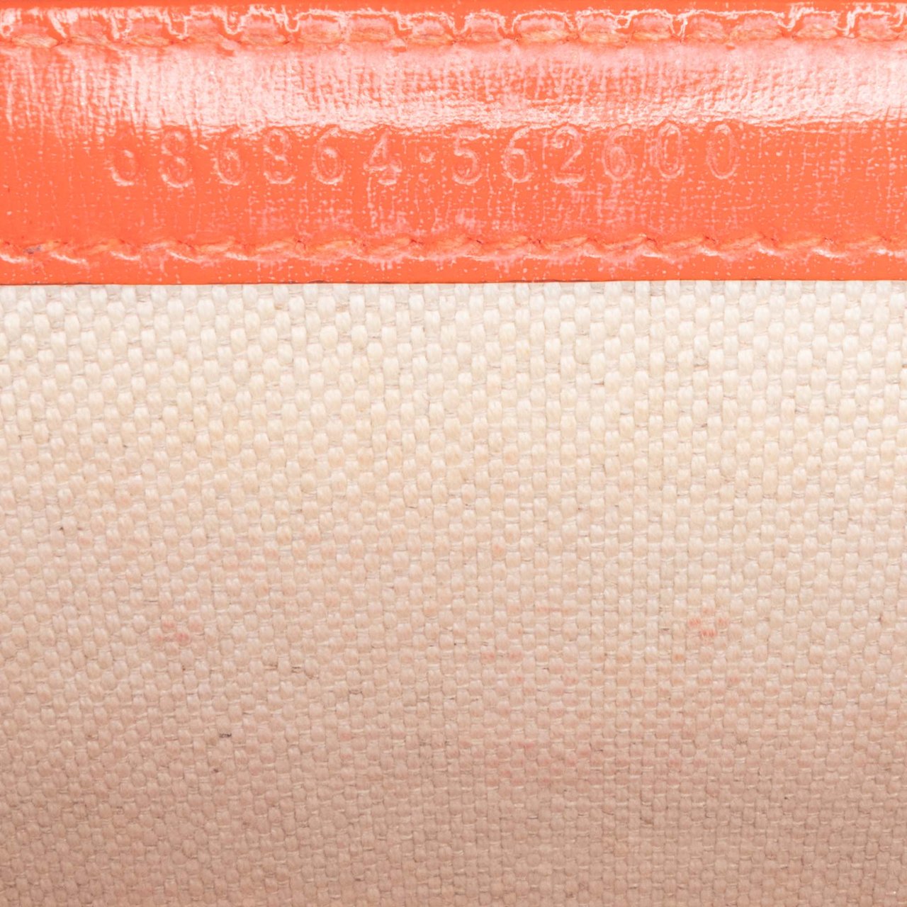 Gucci Mini Calfskin 1947 Bamboo Top Handle Bag Oranje