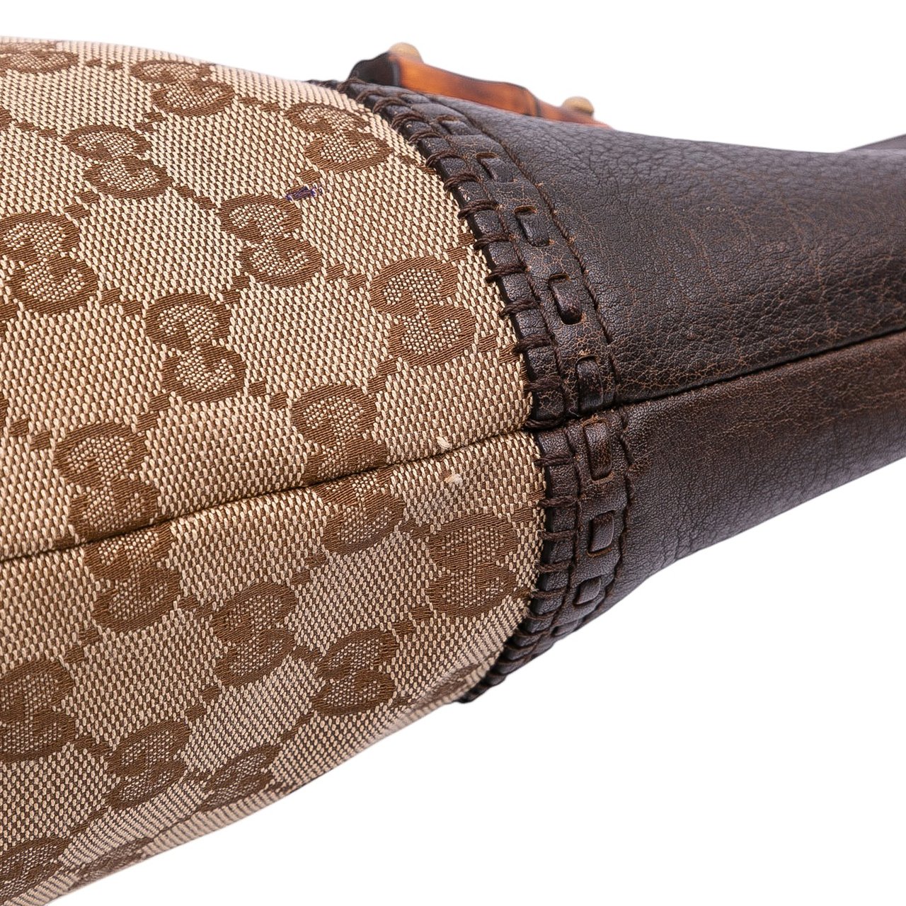 Gucci GG Canvas Laidback Crafty Tote Bruin