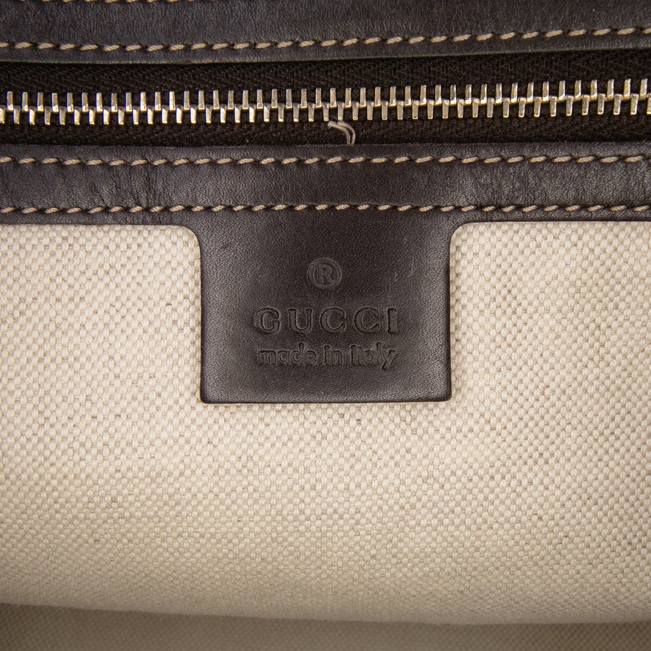 Gucci GG Canvas Lovely Tote Bruin