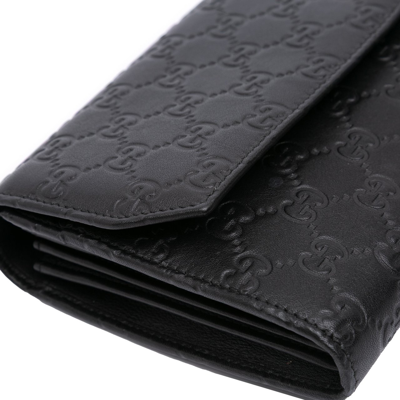 Gucci Guccissima Clutch Zwart