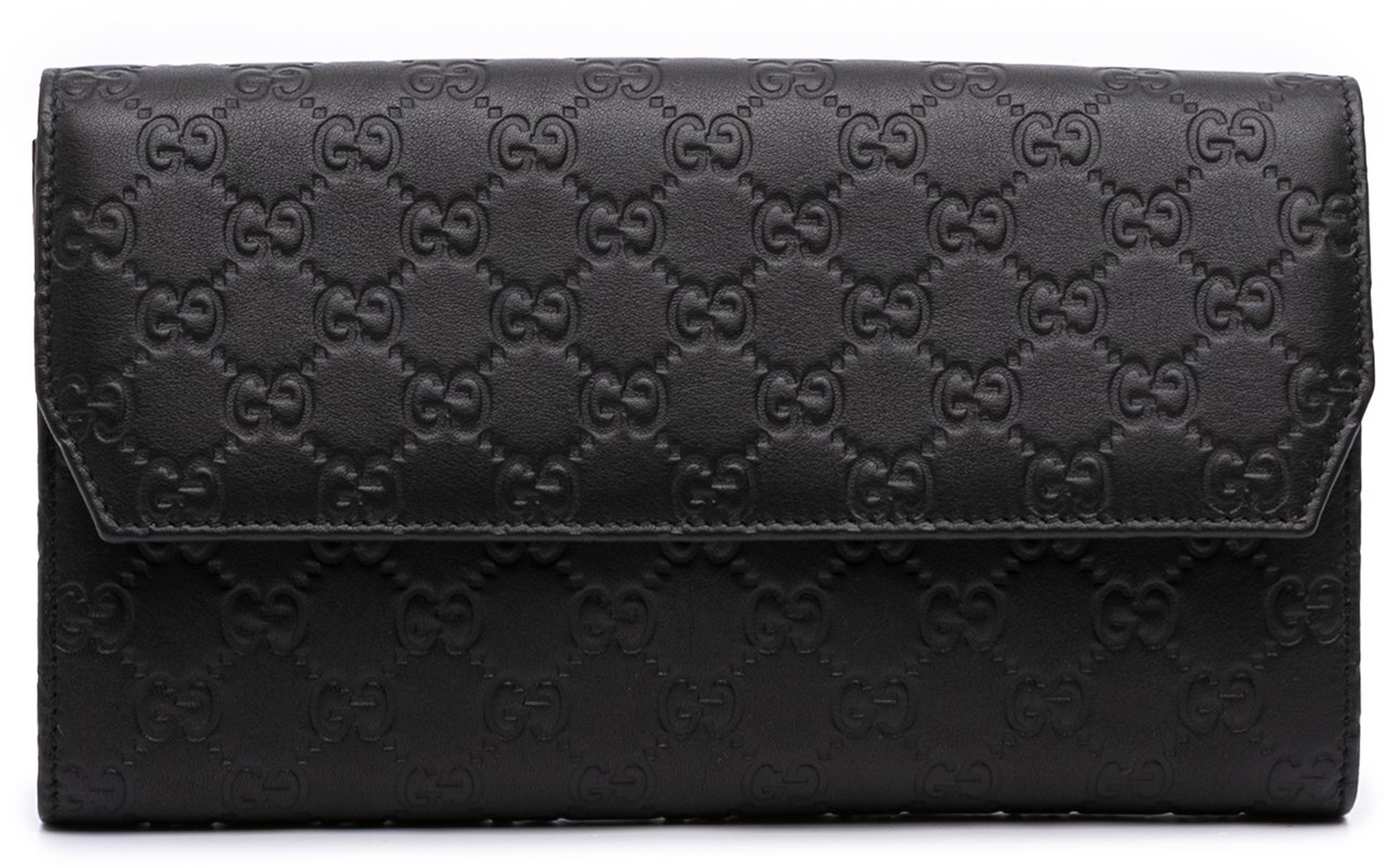 Gucci Guccissima Clutch Zwart